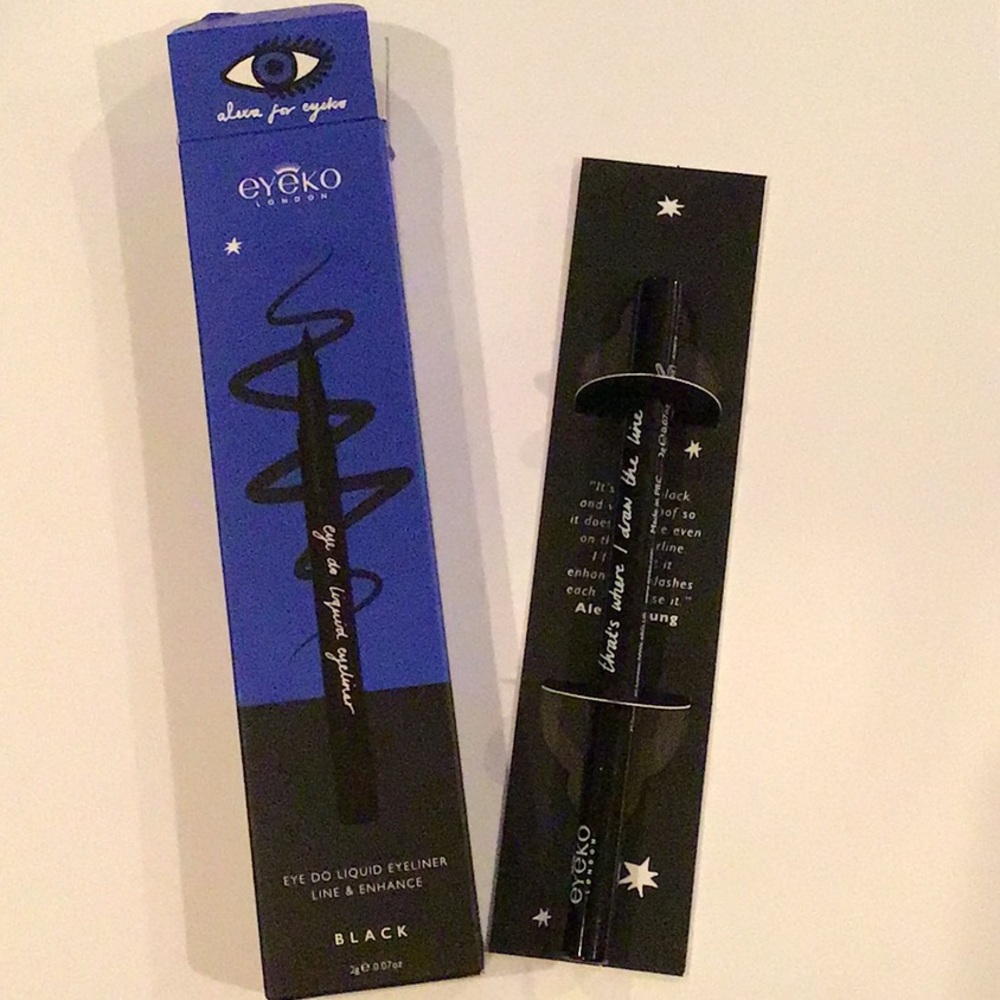 Eyeko liquid eye liner.